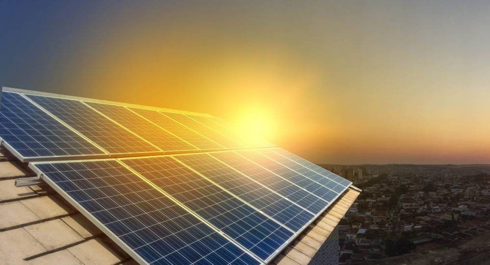 solar panel night in orroville